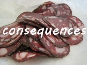 Salami consequences for kittens and cats